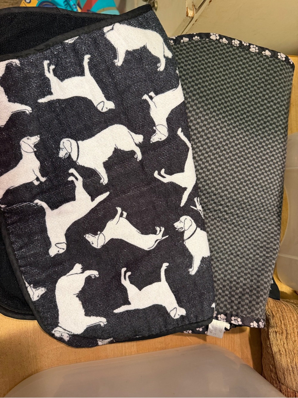 Set of 3 Dog Bowl Mats